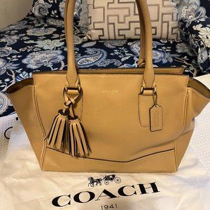 Coach Legacy Leather Candace Carryall (Medium) with Tassels